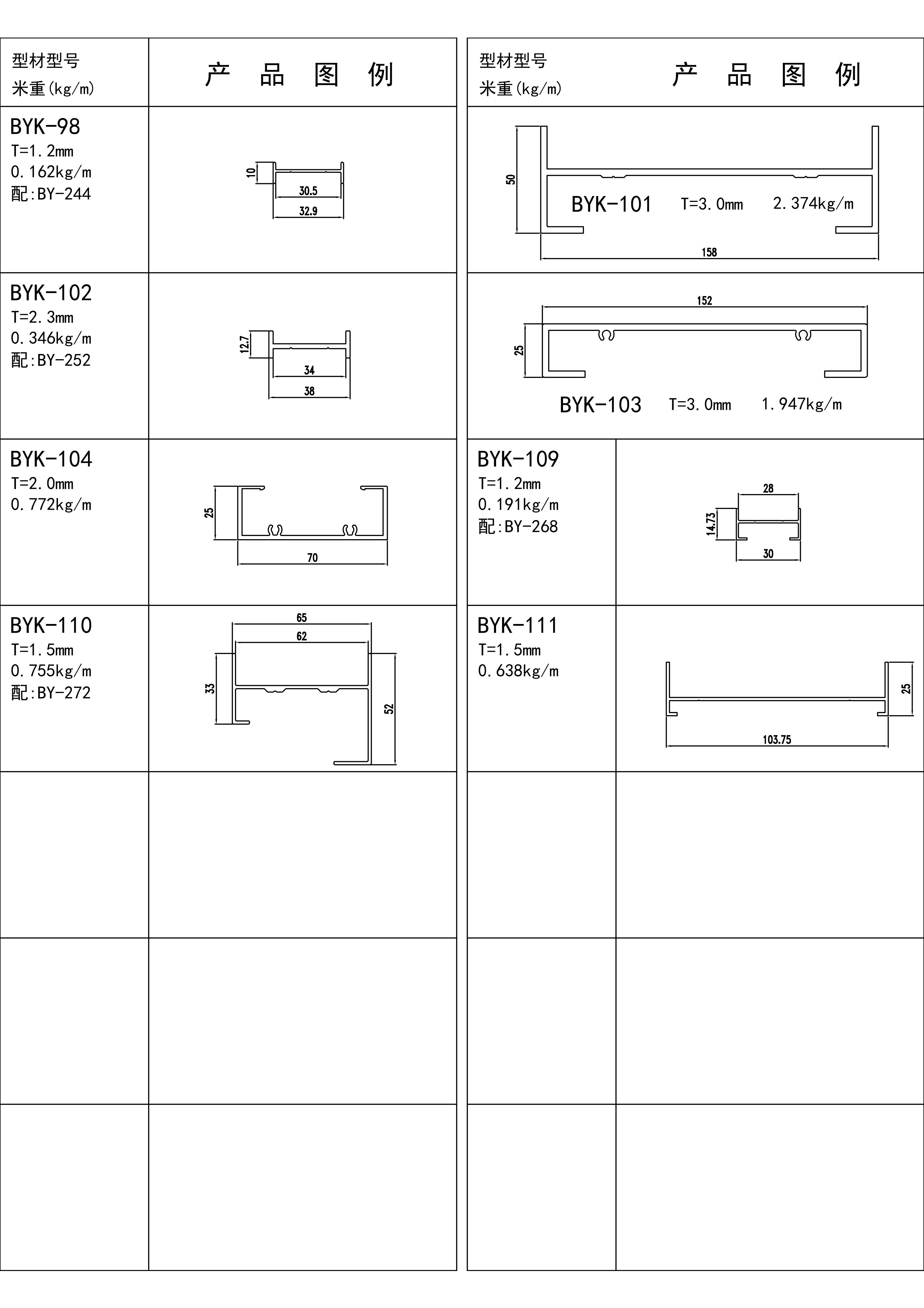 效果图987-百叶料-季华铝材