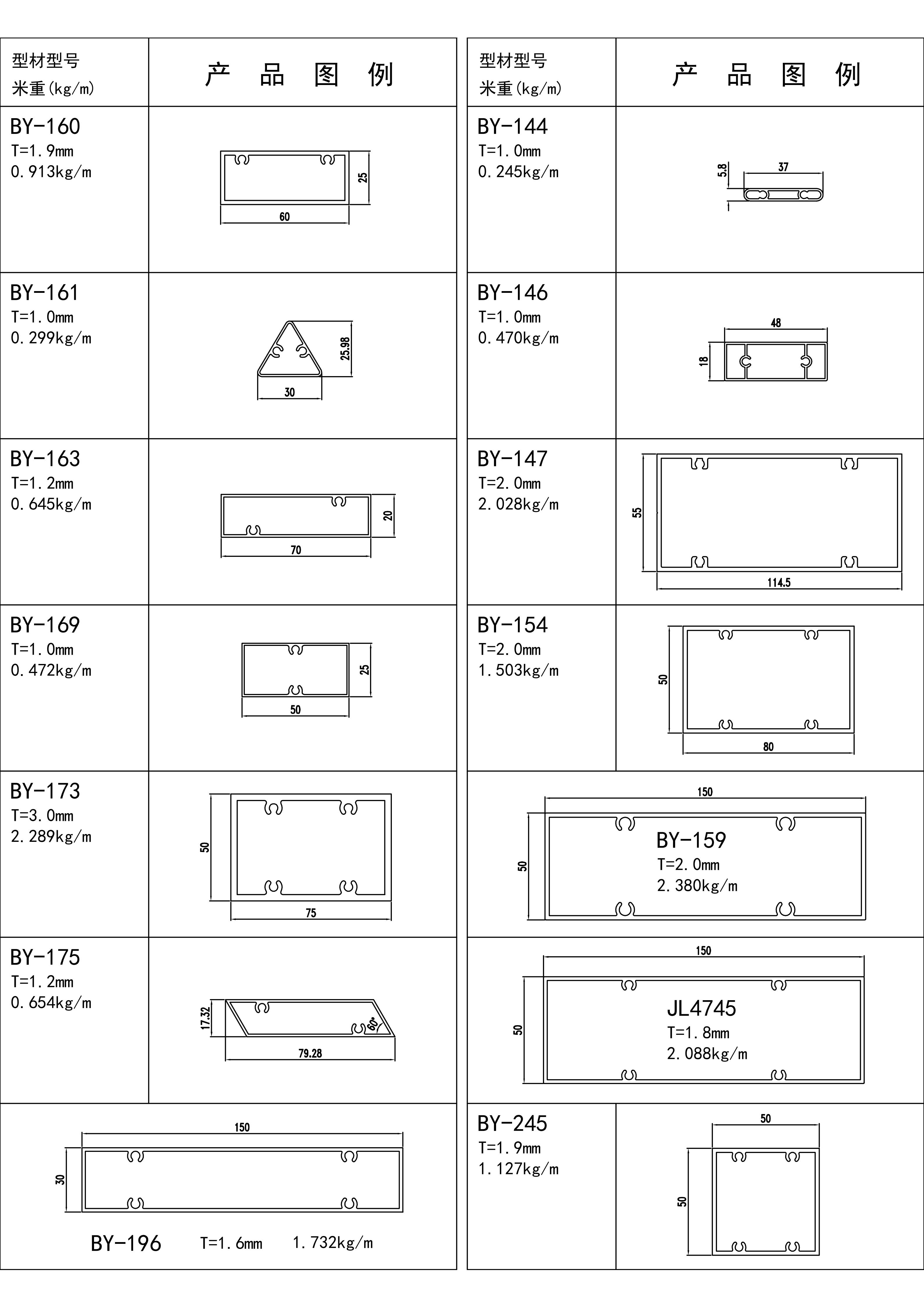 效果图971-百叶料-季华铝材