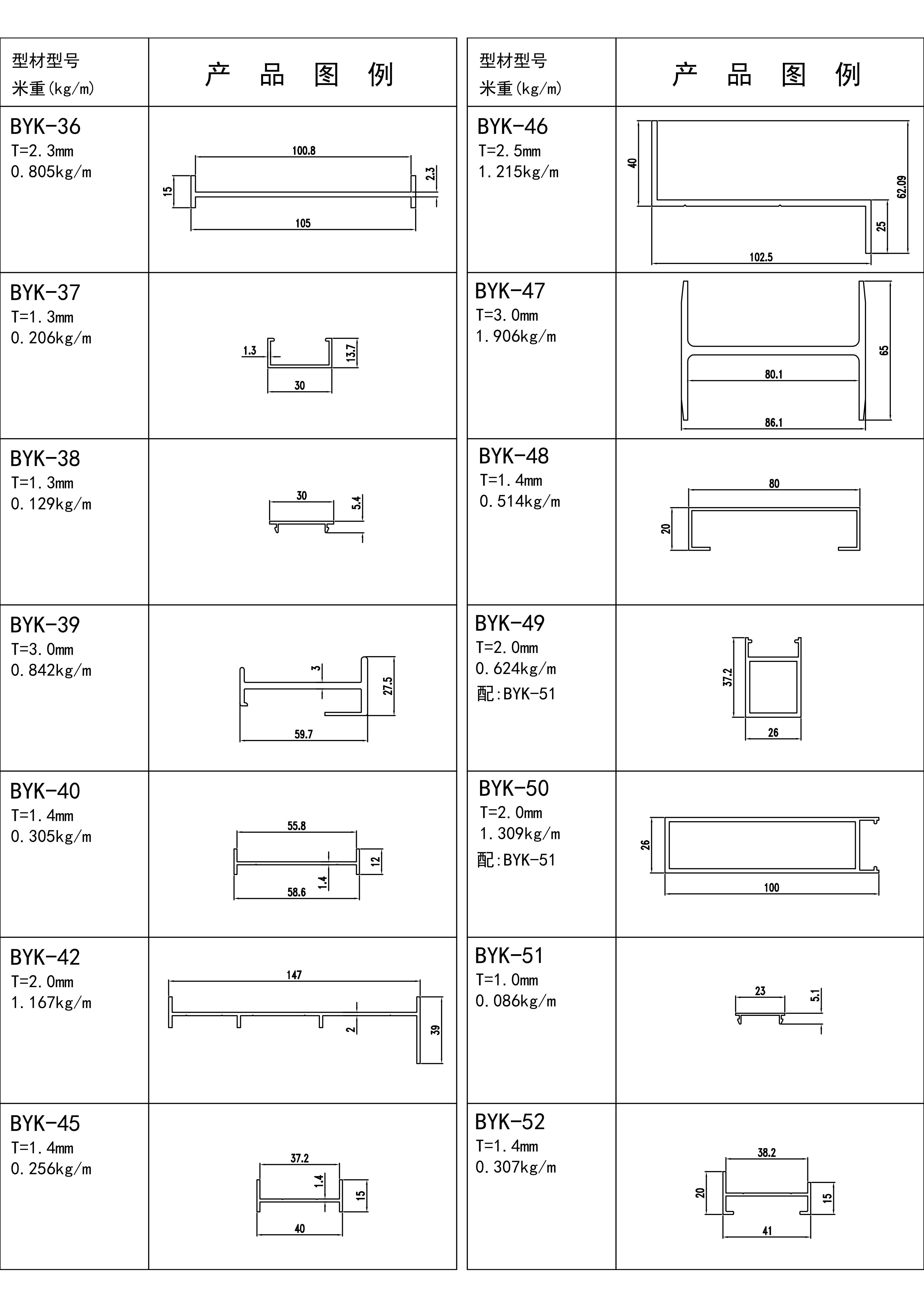 效果图989-百叶料-季华铝材